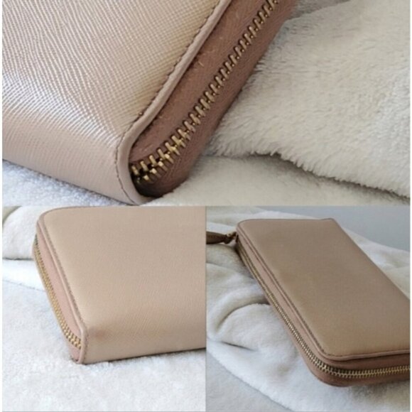 PRADA NUDE BOW ZIPPY Wallet cardholder - Picture 11 of 16